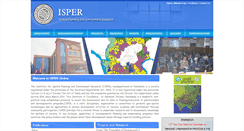 Desktop Screenshot of isperonline.com